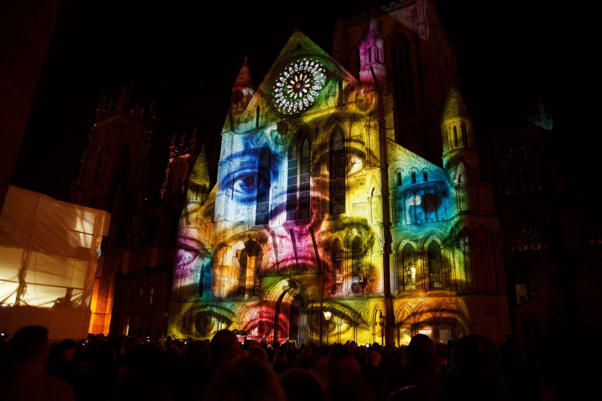 Nuit des arts lumineux